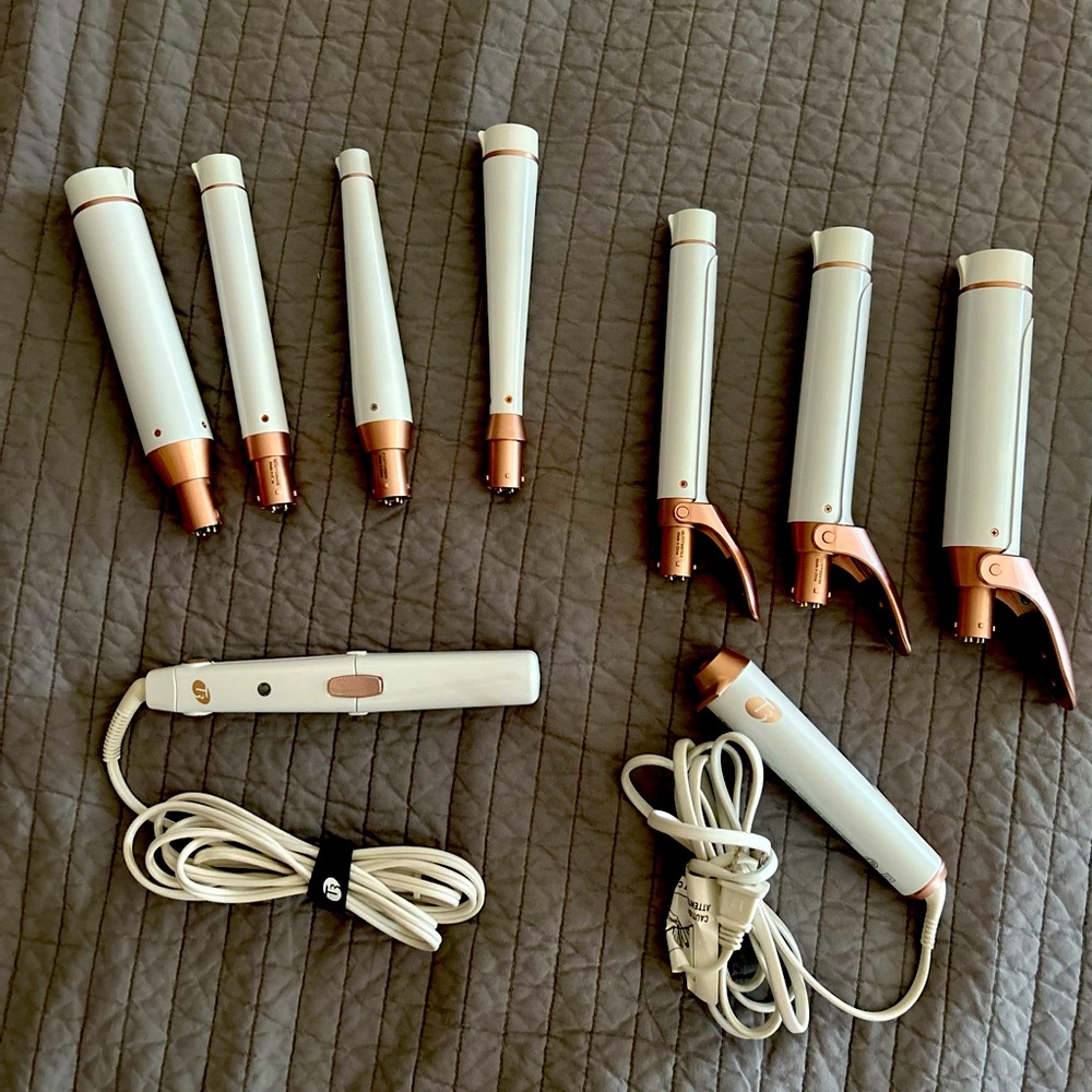 T3 T3 Switch Wave Trio + Whirl trio wands + Single Pass Compact Iron